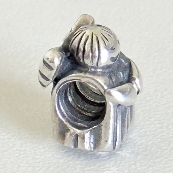 Pandora Retired Angel Of Hope Guardian Angel Charm - Picture 2 of 4